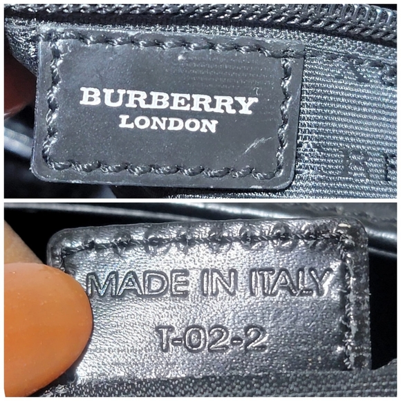 Burberry Beige/Black Nova Check Coated Canvas Shoulder Bag - Picture 4 of 12